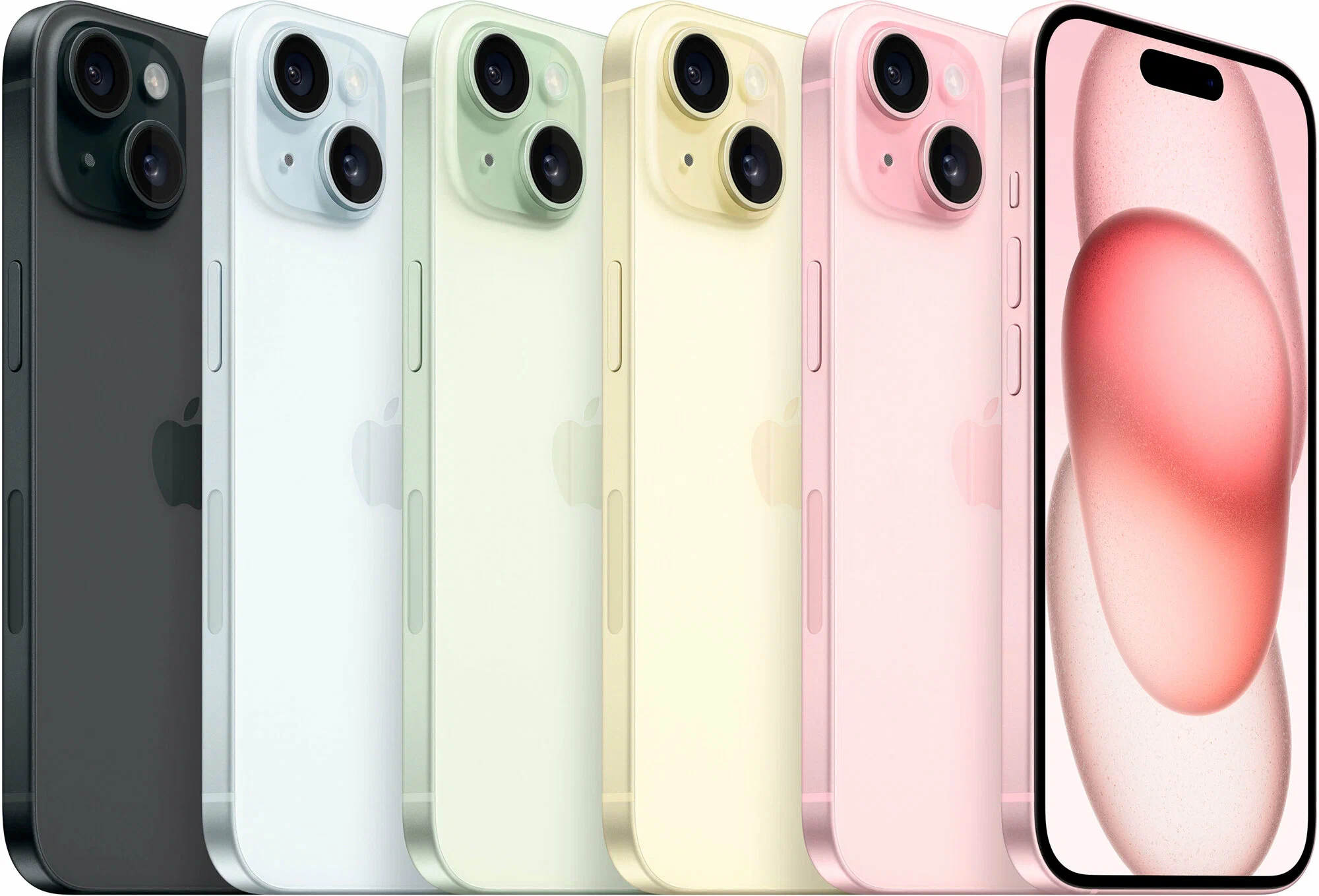 Apple iPhone 15 dual-SIM 256 ГБ, желтый