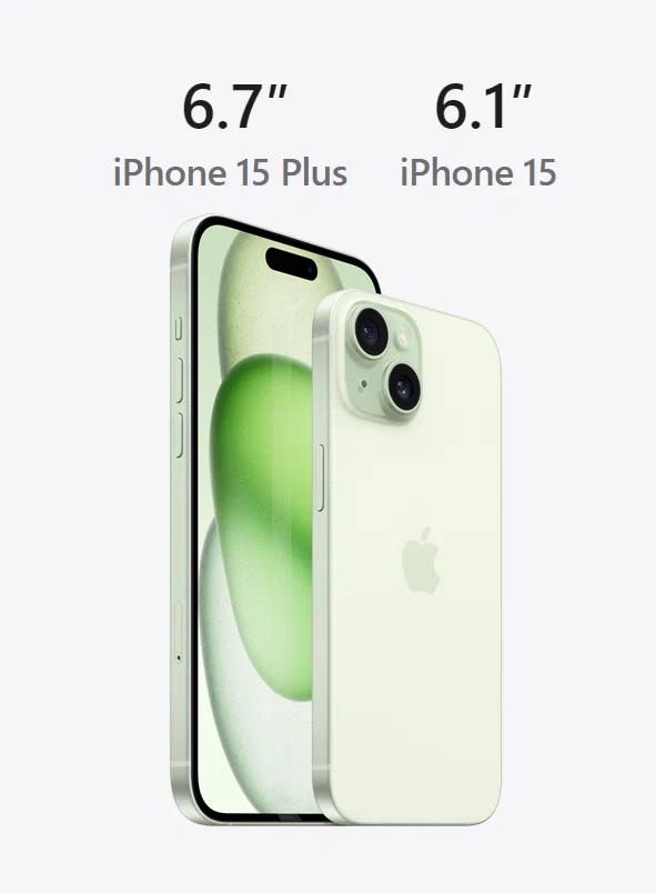 Apple iPhone 15 Plus Dual-SIM зеленый