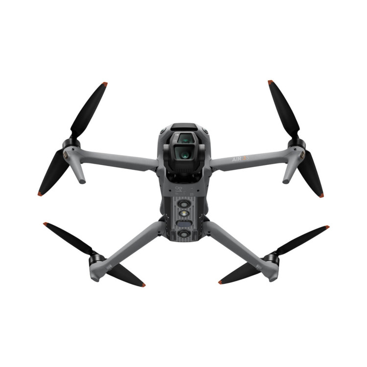 Квадрокоптер DJI Air 3S Fly More Combo (пульт DJI RC 2), вид снизу