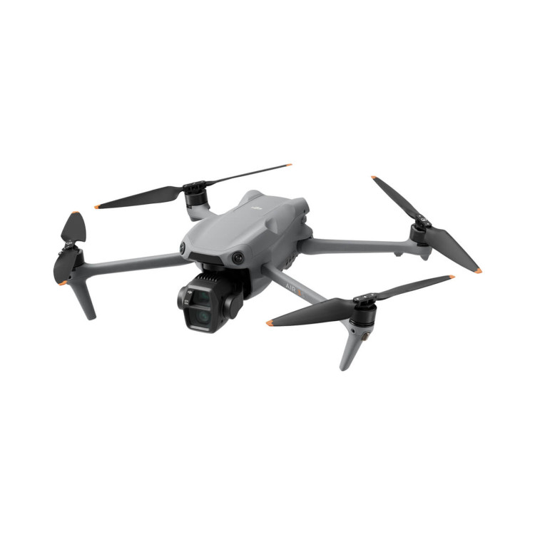 Квадрокоптер DJI Air 3S Fly More Combo (пульт DJI RC-N3), вид три четверти