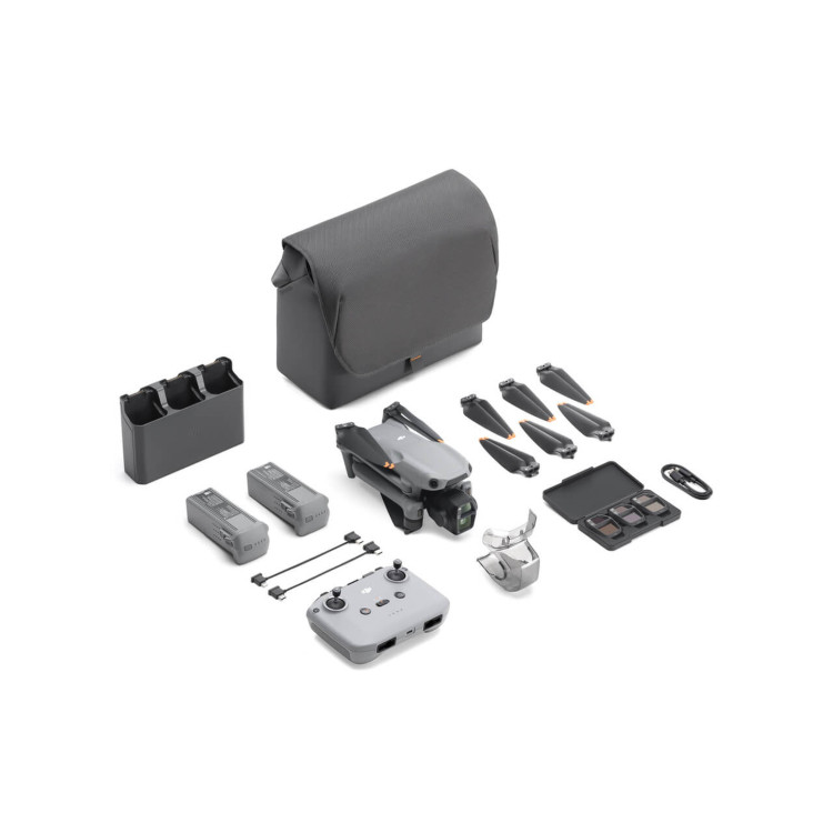 Полная комплектация Квадрокоптер DJI Air 3S Fly More Combo (пульт DJI RC-N3)