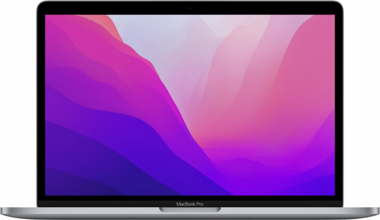 Ноутбук Apple MacBook Pro 13" (M2, 8C CPU/10C GPU, 2022), 8 ГБ, 256 ГБ SSD, «серый космос»