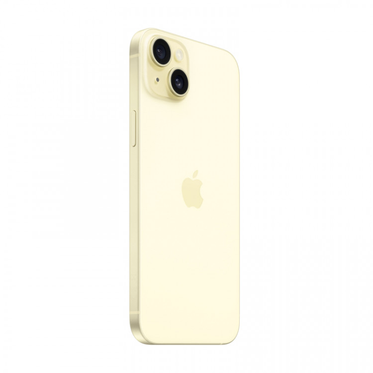 Телефон Apple iPhone 15 Plus dual-SIM 128 ГБ, желтый