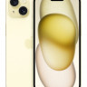 Телефон Apple iPhone 15 SIM 256 ГБ, желтый