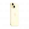 Телефон Apple iPhone 15 SIM 256 ГБ, желтый
