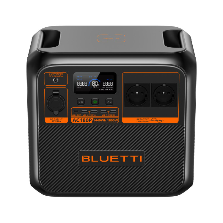 BLUETTI AC180P Standard (1440Wh), четвёртый товарный ракурс
