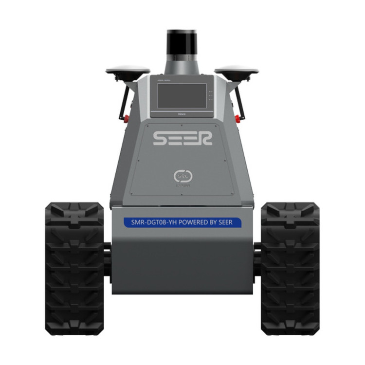 SEER SMR-DGT08-YH — готовая SLAM-платформа 80 кг, вид под другим углом