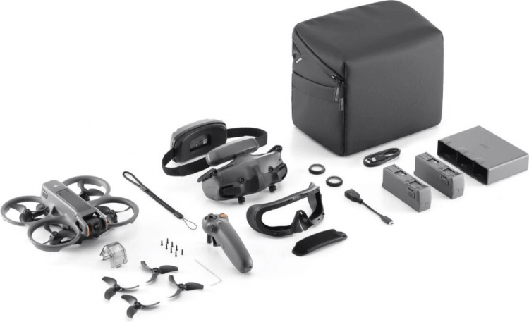 Дрон DJI Avata 2 Fly More Combo (3 Батареи)