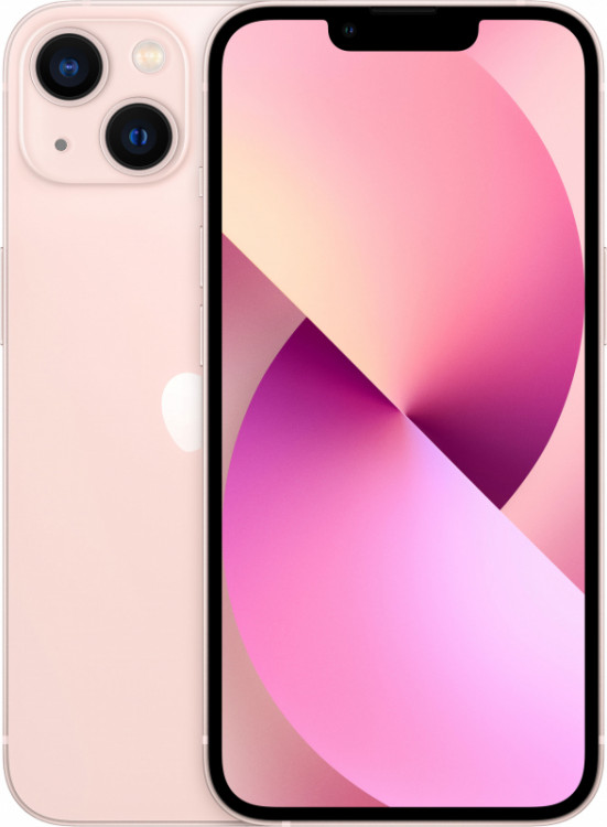 Телефон Apple iPhone 13, 256 ГБ, розовый