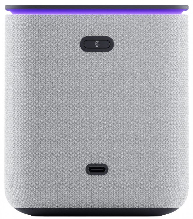 Акустика портативная Яндекс Станция Миди с Zigbee, серый