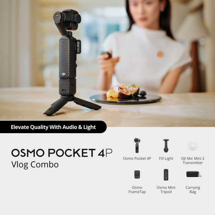 DJI Osmo Pocket 4P Standard Combo