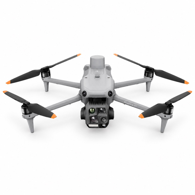 DJI Matrice 4T — студийная ИИ-иллюстрация по фото, не подтверждает комплектацию
