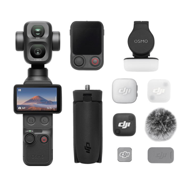 DJI Osmo Pocket 4P Vlog Combo, крупный план