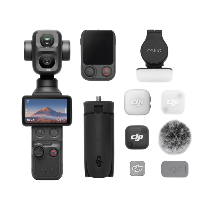 DJI Osmo Pocket 4P Vlog Combo, комплект поставки