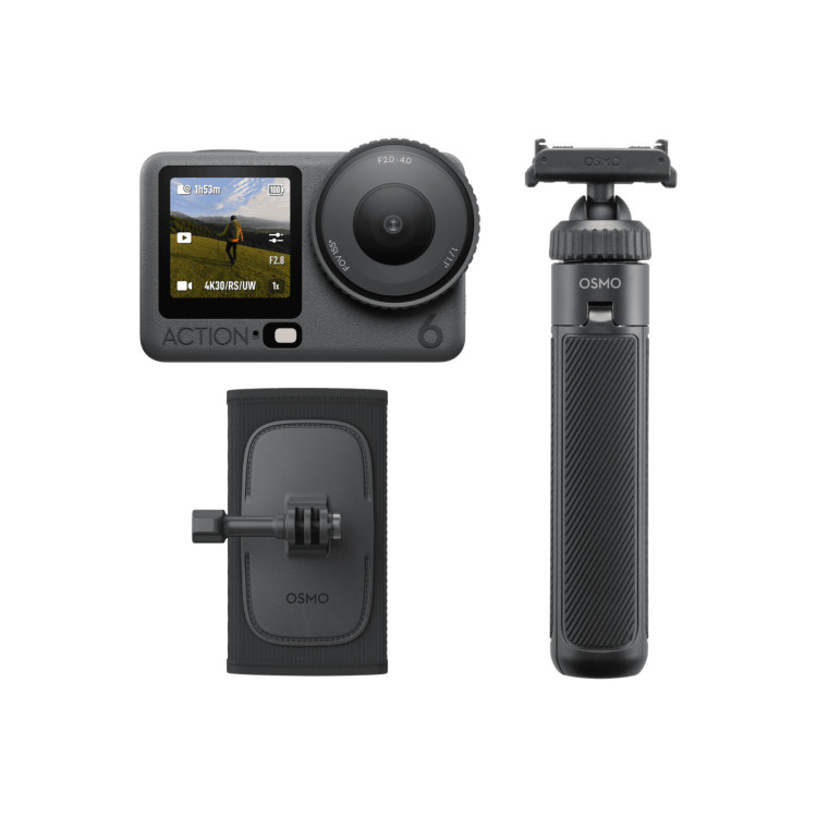 DJI Osmo Action 6 Hiking Combo, альтернативный масштаб