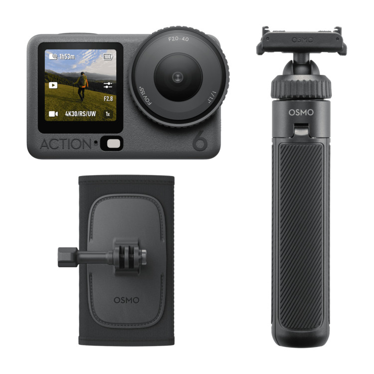 DJI Osmo Action 6 Hiking Combo, крупный план