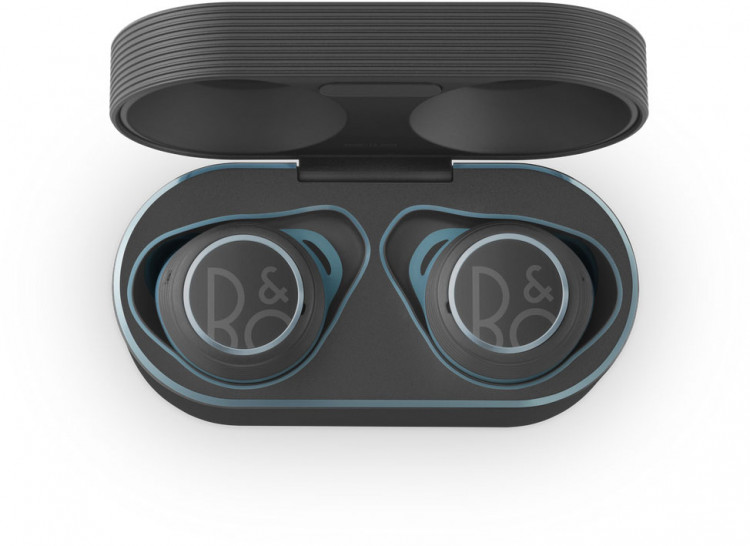 Беспроводные наушники Bang & Olufsen Beoplay E8 Sport, черный+голубой