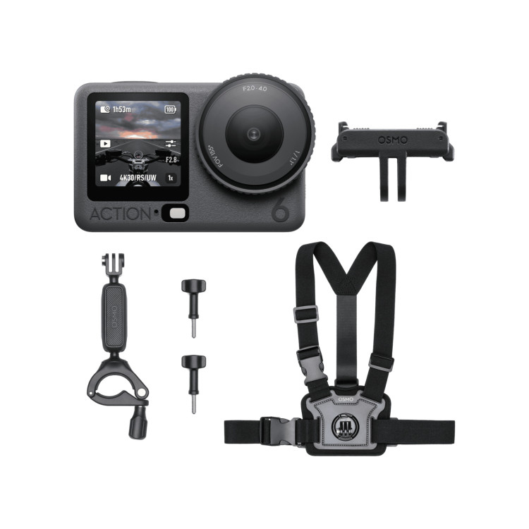 DJI Osmo Action 6 Mountain Bike & Motorcycle Combo