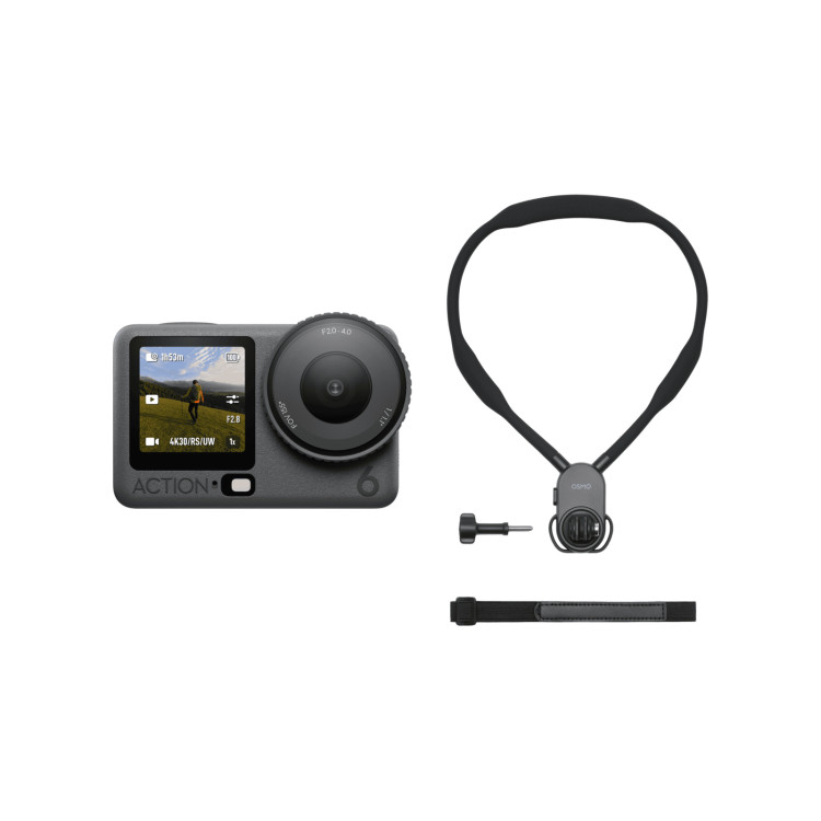 DJI Osmo Action 6 Neck Mount Shooting Combo