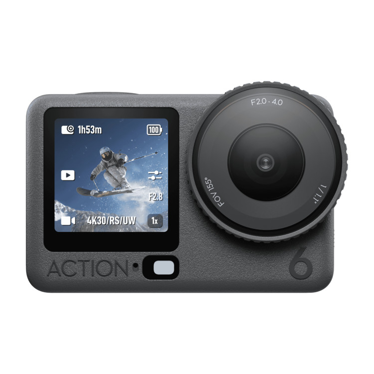 DJI Osmo Action 6 Standard Combo, крупный план