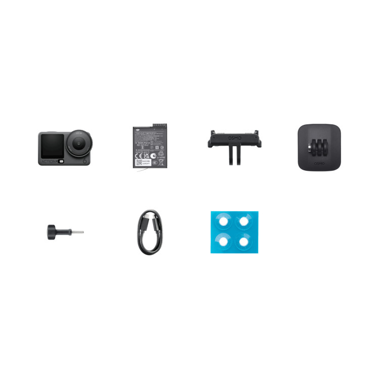 DJI Osmo Action 6 Standard Combo, комплект поставки