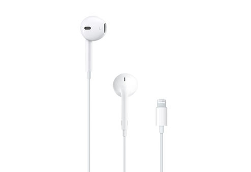 Наушники Apple EarPods с разъёмом Lightning, белый