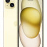Телефон Apple iPhone 15 dual-SIM 128 ГБ, желтый