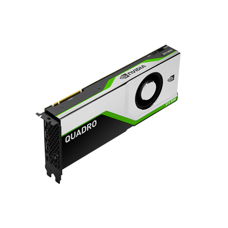 NVIDIA Quadro RTX 8000 48 ГБ — Изображение производителя; комплектация уточняется перед заказом