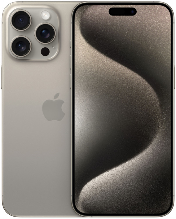 Телефон Apple iPhone 15 Pro dual-SIM 256 ГБ, «титановый бежевый»