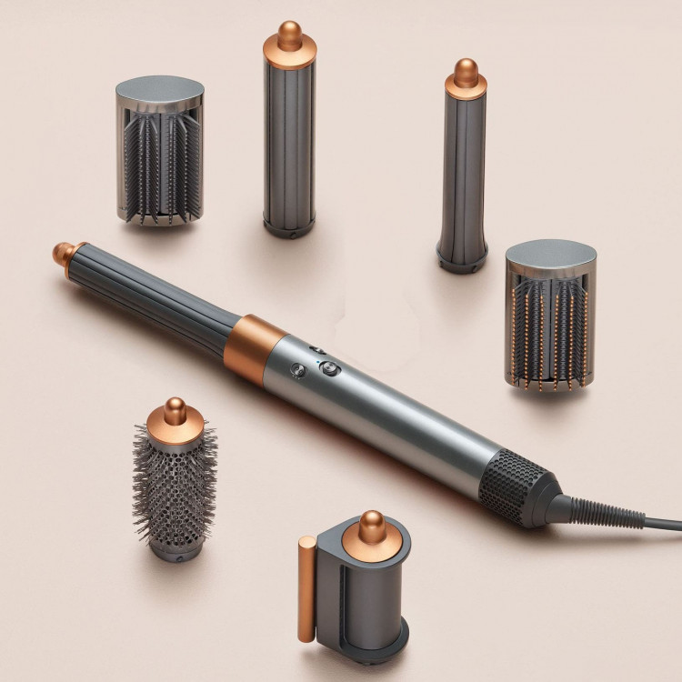 Стайлер Dyson AirWrap Complete Long HS05 Nickel/Copper + кейс