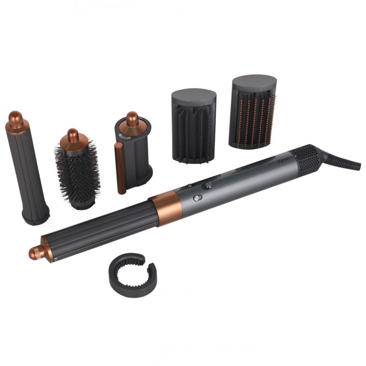 Стайлер Dyson AirWrap Complete Long HS05 Nickel/Copper + кейс