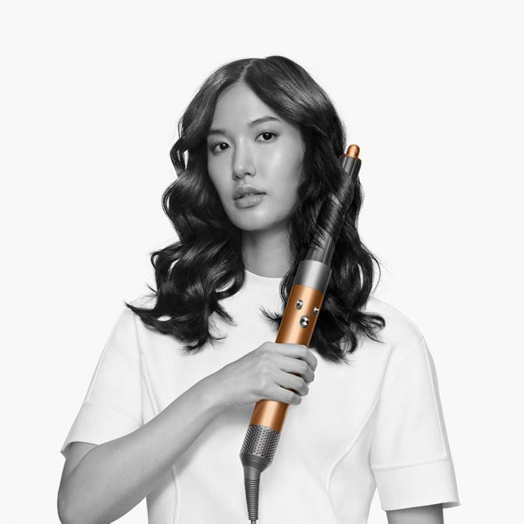 Стайлер Dyson HS05 Airwrap Complete Long Topaz Orange + кейс