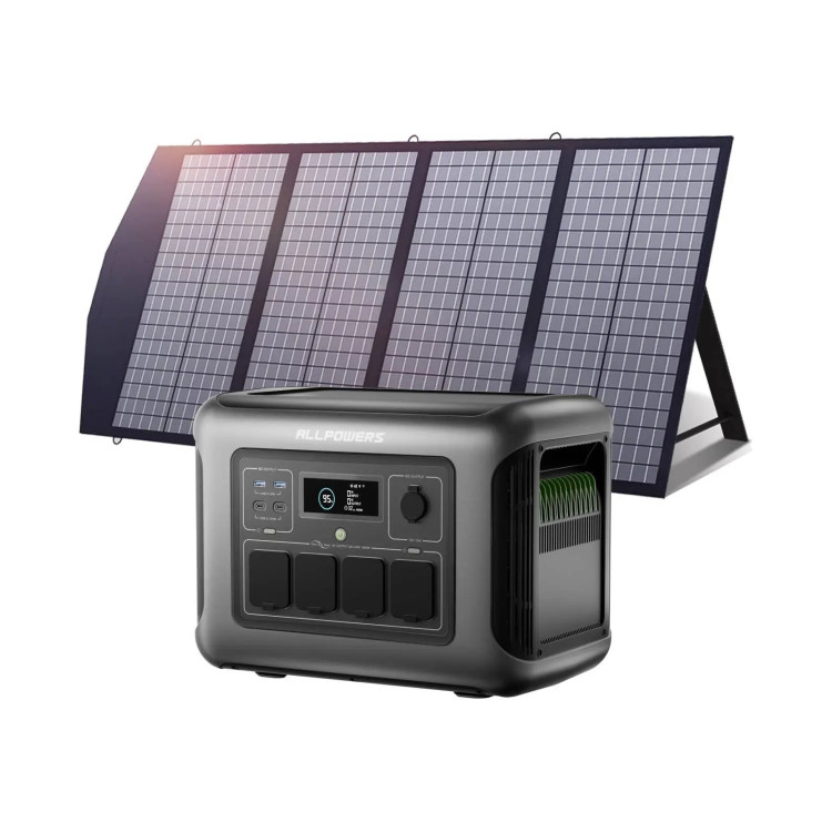 ALLPOWERS R1500 Lite + SP037 400W, вид под другим углом