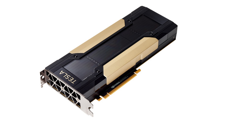 NVIDIA Tesla V100 32 ГБ PCIe — NVIDIA Tesla V100 PCIe: иллюстрация производителя