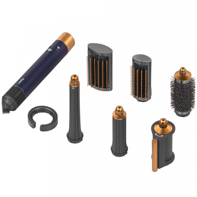 Стайлер Dyson AirWrap Complete Long HS05 Dark Blue&Blue/Copper + кейс