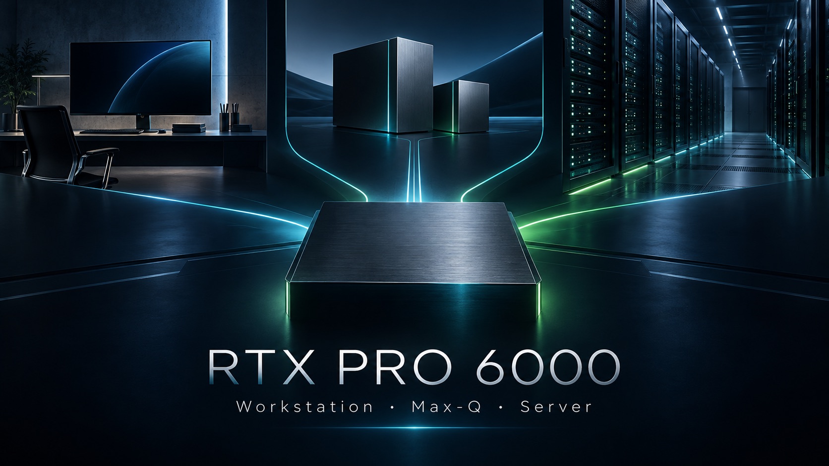 RTX PRO 6000: Workstation, Max-Q и Server — три варианта для разных систем